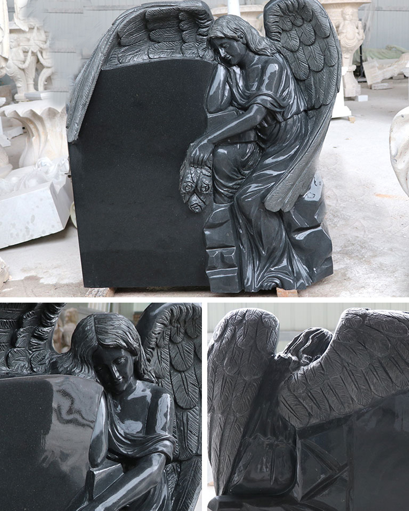 Black Granite Headstone Introduction